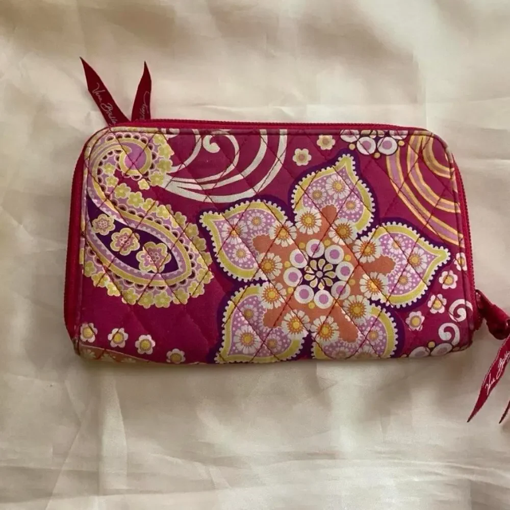 Vera Bradley paisley wallet/ bag / purse